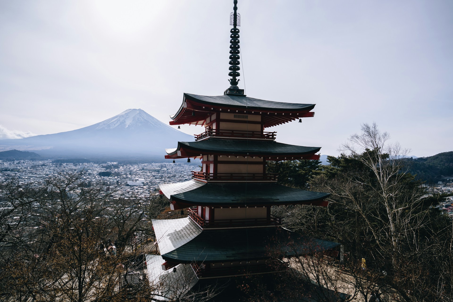 A pagoda in Japan