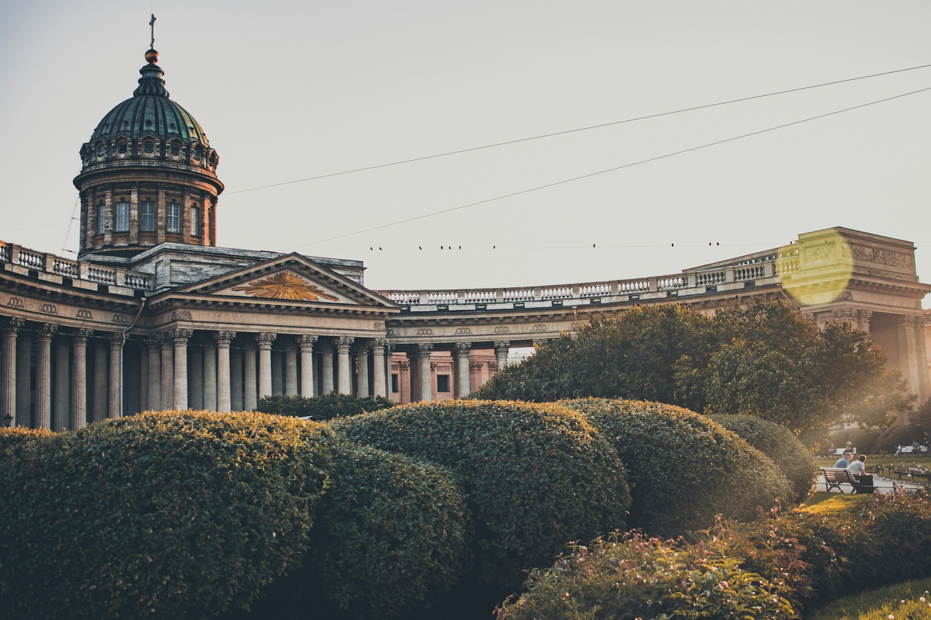 A large building in St. Petersburg