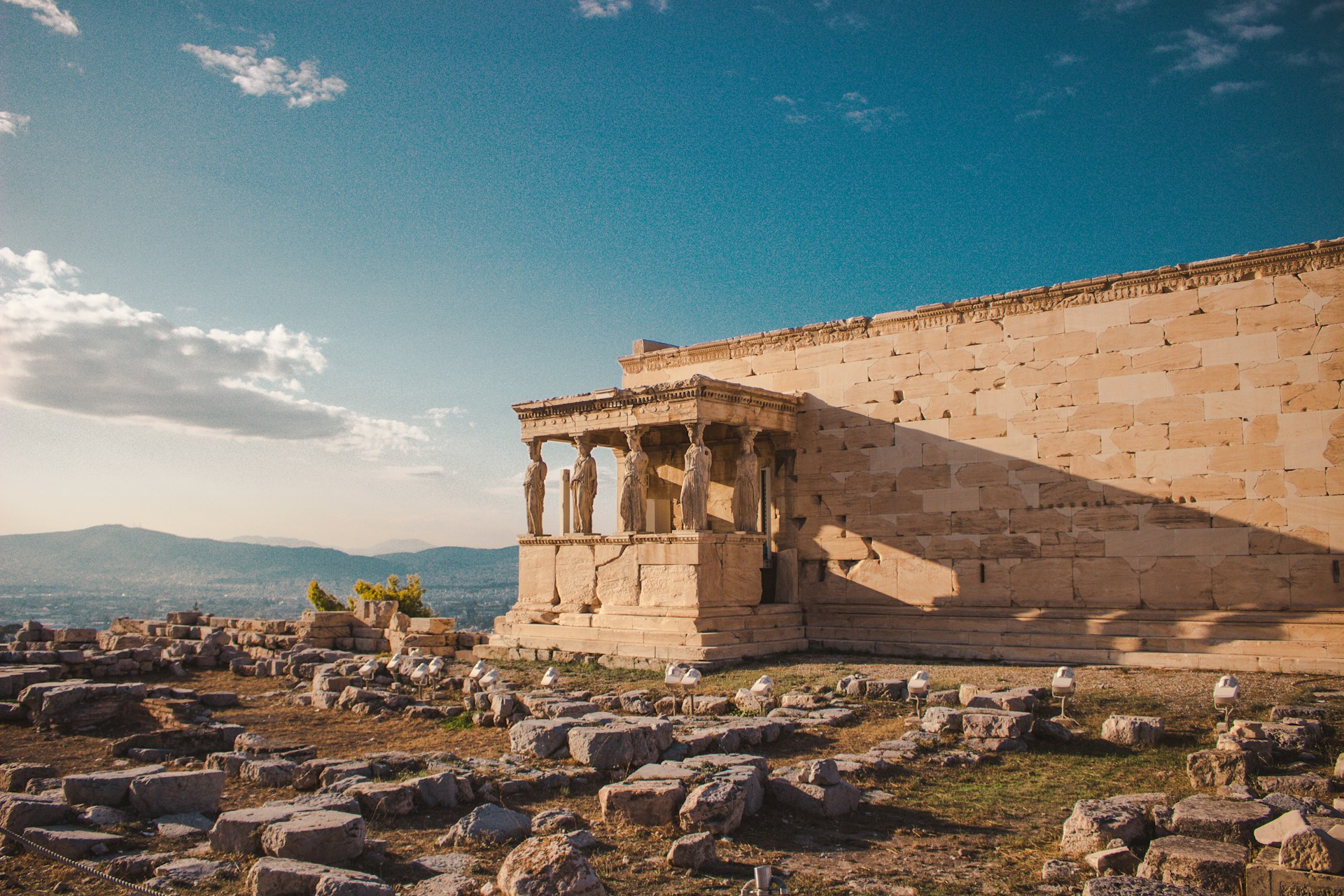 The Erechtheion in Athens