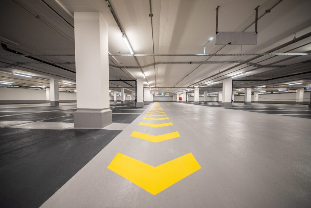 covered car park