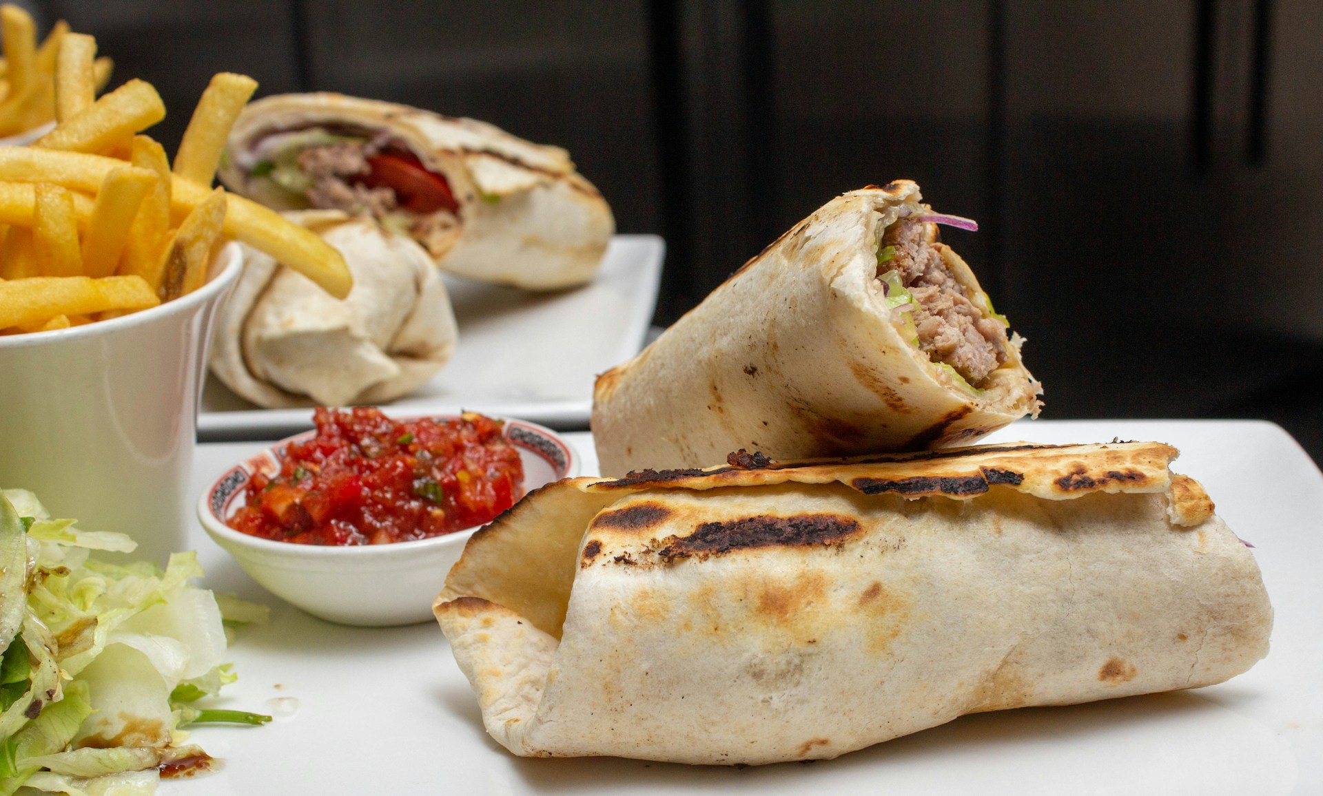 adana köfte wrap