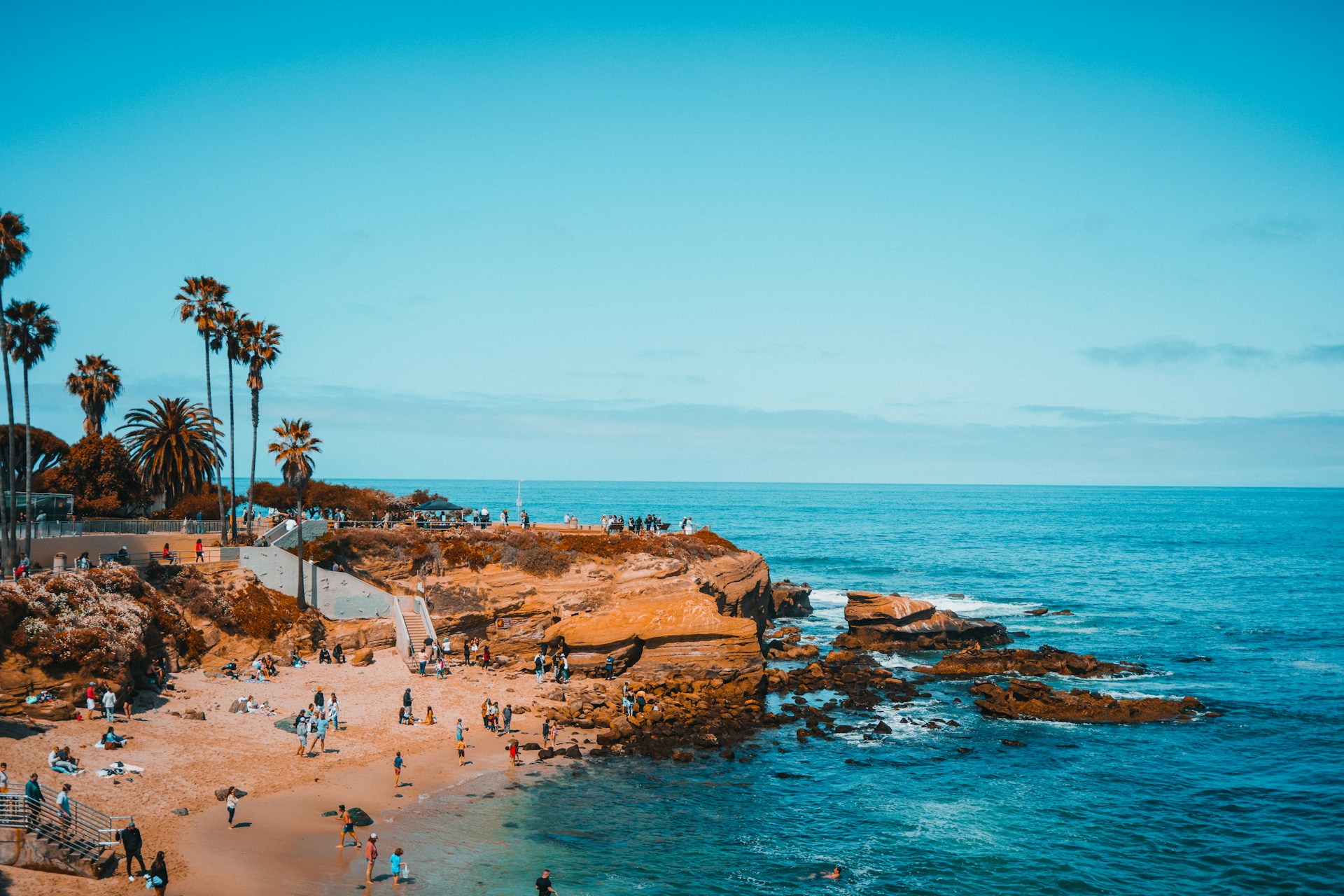 A beach in San Diego