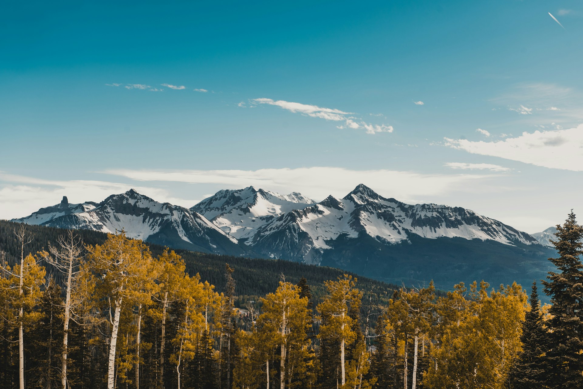 Mountains in Telluride, Colorado