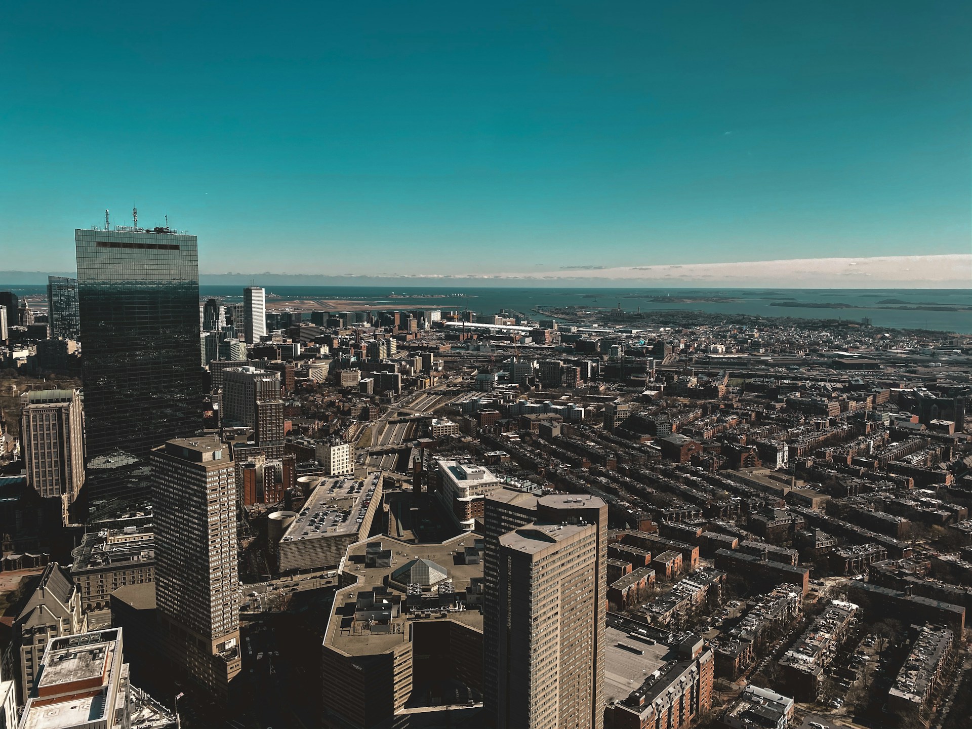 aerial view of city buildings during daytime