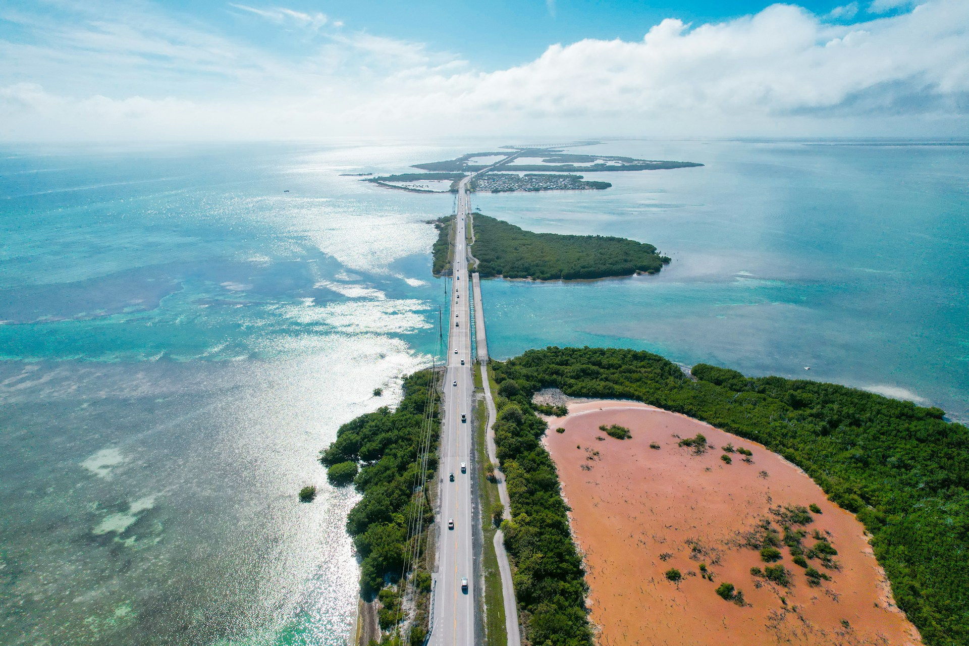 The overseas highway in Florida