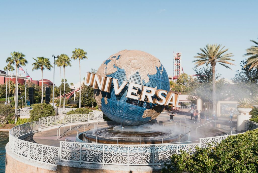 The Universal Studios sign