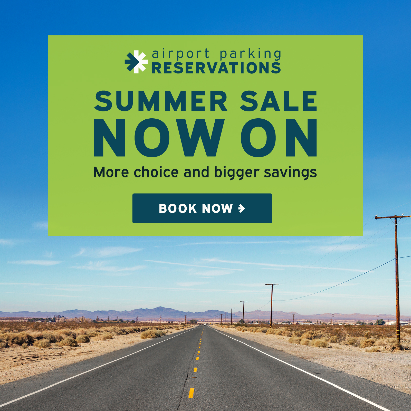 Airport Parking Reservations Summer Sale now on
